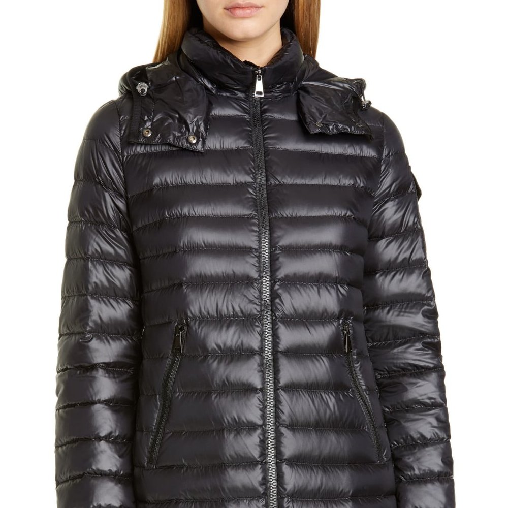 New Authentic Menthe Hooded Lightweight Puffer